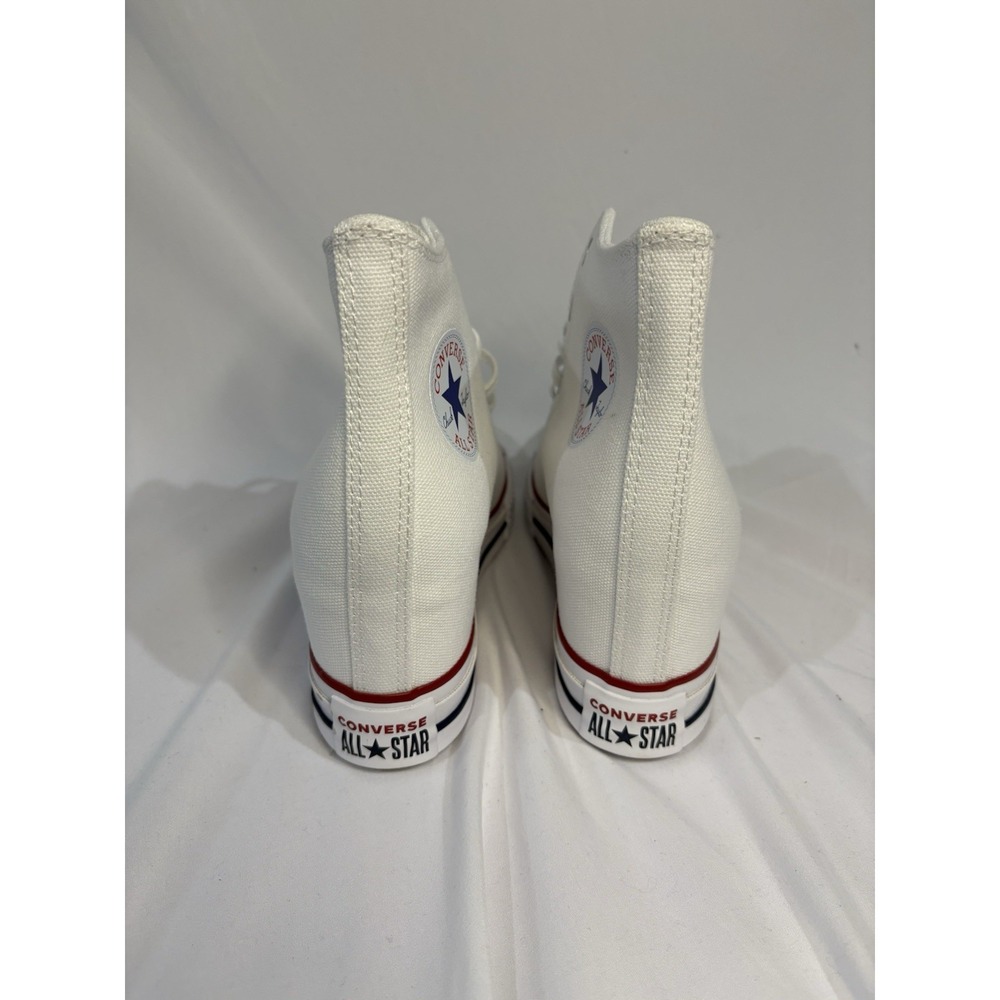 Size 9.5 Women's Converse Chuck Taylor All Star Wedge Platform Shoes / A11908C - Picture 7 of 8